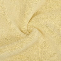 Уникални изгодни сделки Памучна кърпа за баня Класически дизайн мек абсорбираща памучна кърпа за баня Khaki 27.56 x55.12