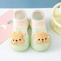 Eczipvz Toddler Shoes Лято и есен удобни обувки за малко дете сладък ягодов крави модел деца мрежести деца обувки момичета, бежово