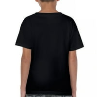 Tee Hunt God Bless America Youth T-Shirt 4-ти юли Плешив орел Патриотични деца, черни, средни