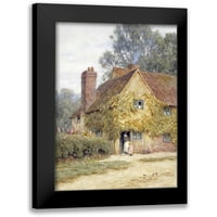 Allingham, Helen Black Modern Framed Museum Art Print, озаглавен - Cottage at Denham, Buckinghamshire
