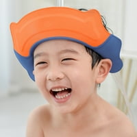 Waroomhouse Shampoo Cap Prevention Cute Seat Ears Защитни трайни бебешки къпане водоустойчива капачка на главата за ежедневието