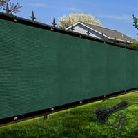 ArtPuch Pivity Fencer Enrery ft Dark Green Персонализирани мрежести панели за задния двор, балкон, вътрешен двор, строителна площадка с цип връзки