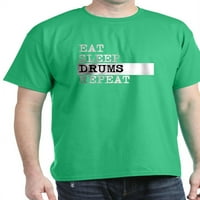 Cafepress - Яжте барабани за сън Повторете тениска - памучна тениска