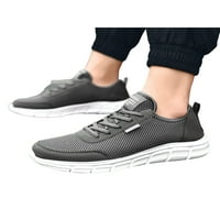 Небрежни обувки за мъжки плетени мрежи дишащи Comeffor Sport Walking Running Sport Sport Sime Size 10