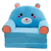 Плюшен сладък анимационен детски диван, детска възглавница за сгъваема седалка хол за спалня възглавница за седалка
