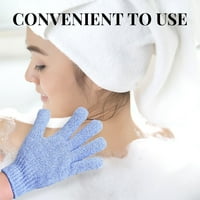 Kehuo ексфолиращ ръкавици за баня за душ, спа, масаж и скраб за тяло, отстраняване на мъртви кожни клетки, красота и лични грижи