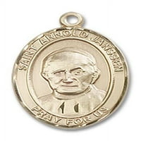 Extel Medium Oval 14kt Gold St. Arnold Janssen медал, направен в САЩ
