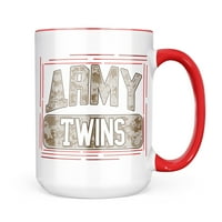 Близнаци от Neonblond Army, подарък за халба за кафе за любители на чай за кафе