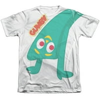 Gumby - огъване назад - риза с къс ръкав - голям