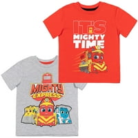 Mighty Express Nate Brock Milo Toddler Boys Тениски малко дете на малко дете