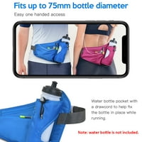 Tomshine Sports Hydration Benl Cant Running Belt Bum Bag с държач за бутилка с вода за мъже жени, които работят колоездене туризъм, ходене