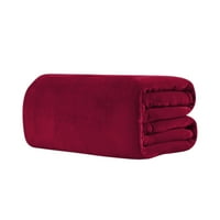 Климатик чист цвят одеяло фланелен подарък за одеяло обикновен цвят одеяло