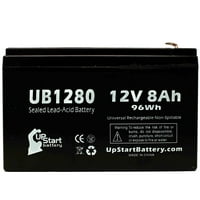 - Съвместима батерия Alton TOL Dash - заместваща UB универсална запечатана батерия с оловна киселина - Включва F to F Terminal Adapters