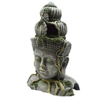 Аквариум орнамент за риба резервоар Буда статуя озеленяване скривалище за скриване на пещера