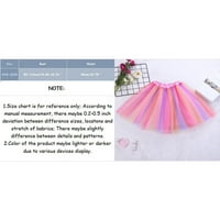 Luiyenes розова пола тюл бонбони цвят мини къси рокли за пола
