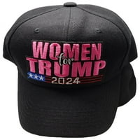 Черни бродирани жени за шапка на Тръмп Кап