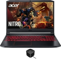 Acer Nitro Gaming Entertainment Laptop, GeForce GT 1650, 64GB RAM, Win Home) със 120W G док