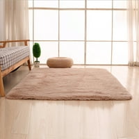 Flmtop неплъзгаща се мека хол спалня рошава зона килим под мат килим декор за дома