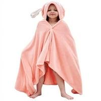 Vauwmsr бебешка качулка кърпа за баня допълнително големи деца малко дете мек дебел абсорбиращ халат за плуване за душ пончо кърпа за момчета и момичета