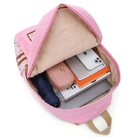 Bzdaisy Death Note Backpack - Сладка, стилна, двойна странична джобове, голям капацитет за свободно време за пътуване Университет за деца тийнейджър