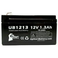 - Съвместима батерия за батерия за достъп - батерия за подмяна на UB универсална запечатана батерия с оловна киселина - Включва два терминални адаптера F до F