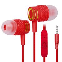 Комплект Urban R Wired в ухо слушалки с микрофон за Samsung Galaxy A 5G с кабел без заплитане, шум изолиращи слушалки дълбоки баси, в съвети за силиконов пъпч на уши