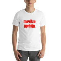 Маниту Спрингс Кали стил с къс ръкав памучна тениска от неопределени подаръци