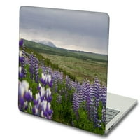 Kaishek съвместим MacBook Pro 13 Case - Model Release A & A1425, пластмасов твърд калъф, цвете 1143