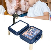 Рисуване на масата на проектора, проекционно боядисване на играчка образователна играчка износване устойчива за момчета момичета за детска градина за домашно синьо