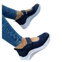 Модни женски ежедневни обувки дишащи плъзгащи се на открито маратонки за свободното време небрежни сладки обувки за жени дамски летни сандали