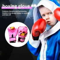 Деца боксови ръкавици Pu кожени спортни перфораторни тренировъчни ръкавици спаринг ръкавици за деца