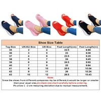 Женски клинови сандали ежедневни платформи за пикантни пръсти Ортотични сандали Спортни обувки Отворени пръсти за дишащи сандали Размер 4-12