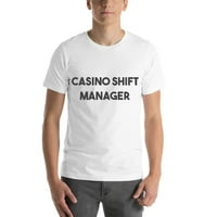 Казино смяна мениджър Смела тениска с къс ръкав памучна тениска от неопределени подаръци