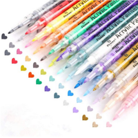 Арт арт графити маркери за боядисване на писалки писалки комплект изкуство маркер fineliner постоянни скали стъкло рисунка