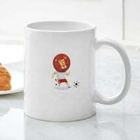 Cafepress - Капитан Lion Jungle Team Mugs - Oz Ceramic Mug - Noblety Coffee Tea Cup
