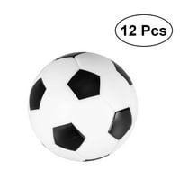 Foosball Table Tablement Черно -бял настолен настолни футболни топки Размер на масата на играта
