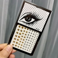 Honrane Lightweight Body Decals Diy Halloween Eye Stickers Водоустойчива потна кожа, подходяща за кожата
