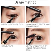 Qic Starry Sky Waterproof Liquid Eyeliner Pencil Fast Dry Non Smudge Eye Makeup
