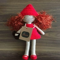 Ръчно изработена органична кукла за момичешки декор за подарък