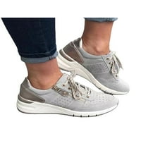 Fangasis женски клинови маратонки на висок ток модни леки обувки за ходене
