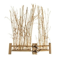 Hemoton Natural Bamboo ограда суши мат японска кухня орнамент декорация за суши декорация