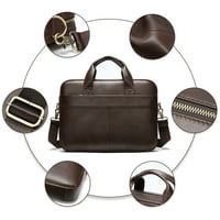 Мъжки чанта Истинска кожена чанта за чанта за мъже лаптоп чанта Месинджър Кожена чанта Бизнес чанта чанта чанта чанта A9