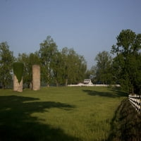 Печат: Meadowbank Farm, разположен на магистрала в завой на Алабама
