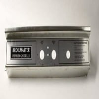 Контролен панел Broilmaster B и сглобяване на етикети, неръждаема стомана