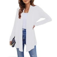 Durtebeua с дълъг ръкав Slouchy Soft Cable Knit Cardigan Long Cardigans for Women Trendy