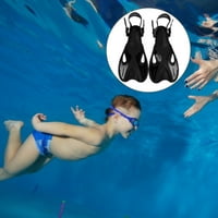 Чифт регулируеми къси плувни перки шнорхелинг плувни плавници за деца
