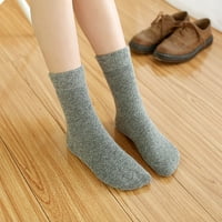 Levmjia компресионни чорапи за жени Просверие комфорт годни за зимни вълнени чорапи Цвят средна тръба кашмира чорапи дебела резба кърпа чорапи с уплътнени топли чорапи