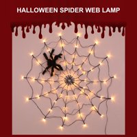 Walmeck Spider Lamp Дистанционно управление режими на яркост енергийно спестяване на очна защита на стената ъглова декорация