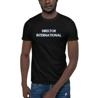 Директор Международен ретро стил с къс ръкав памучна тениска от неопределени подаръци