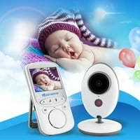 Нов стил 2. G Безжично устройство за грижа за бебето VB Video Baby Monitor с камера за нощно виждане Двупосочен сензор за температура на аудио системата Голям диапазон на пред